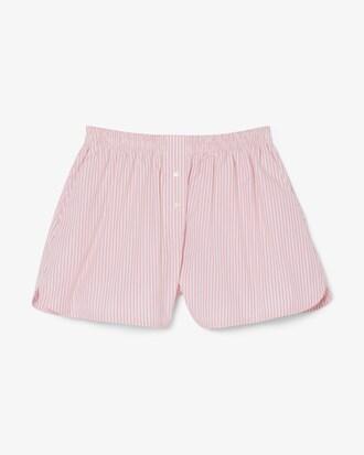 Wide Fit Lightweight Striped Poplin Shorts Product Image