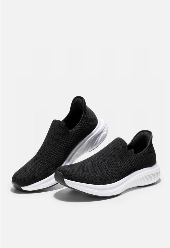 Men's Comfortable Slip-On Knit Walking Shoes Product Image