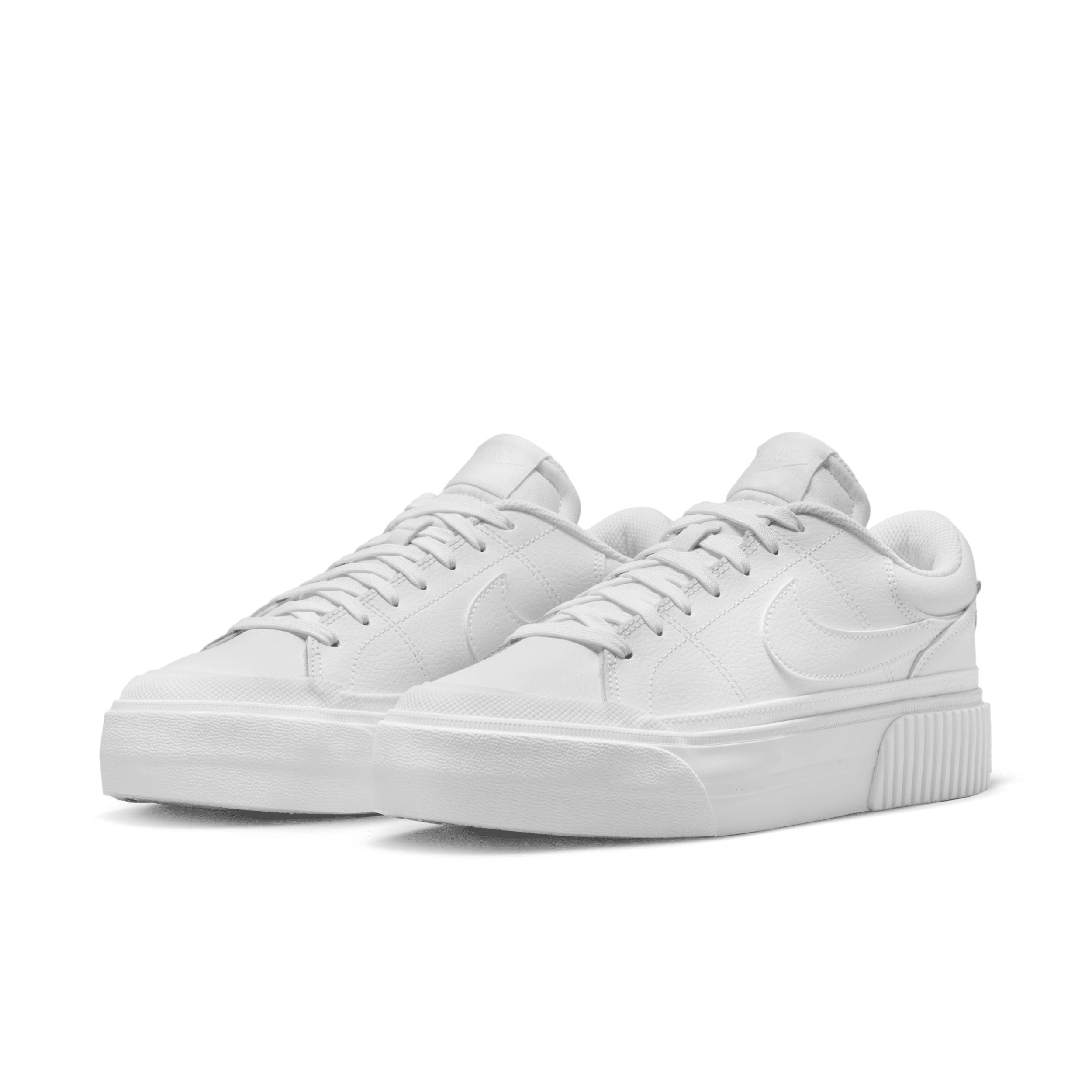 Nike Womens Court Legacy Lift Shoes | DM7590-101 Product Image