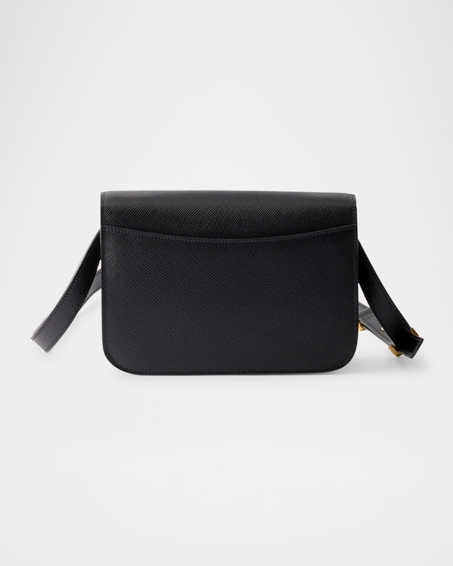 Saffiano Leather Flap Shoulder Bag Product Image