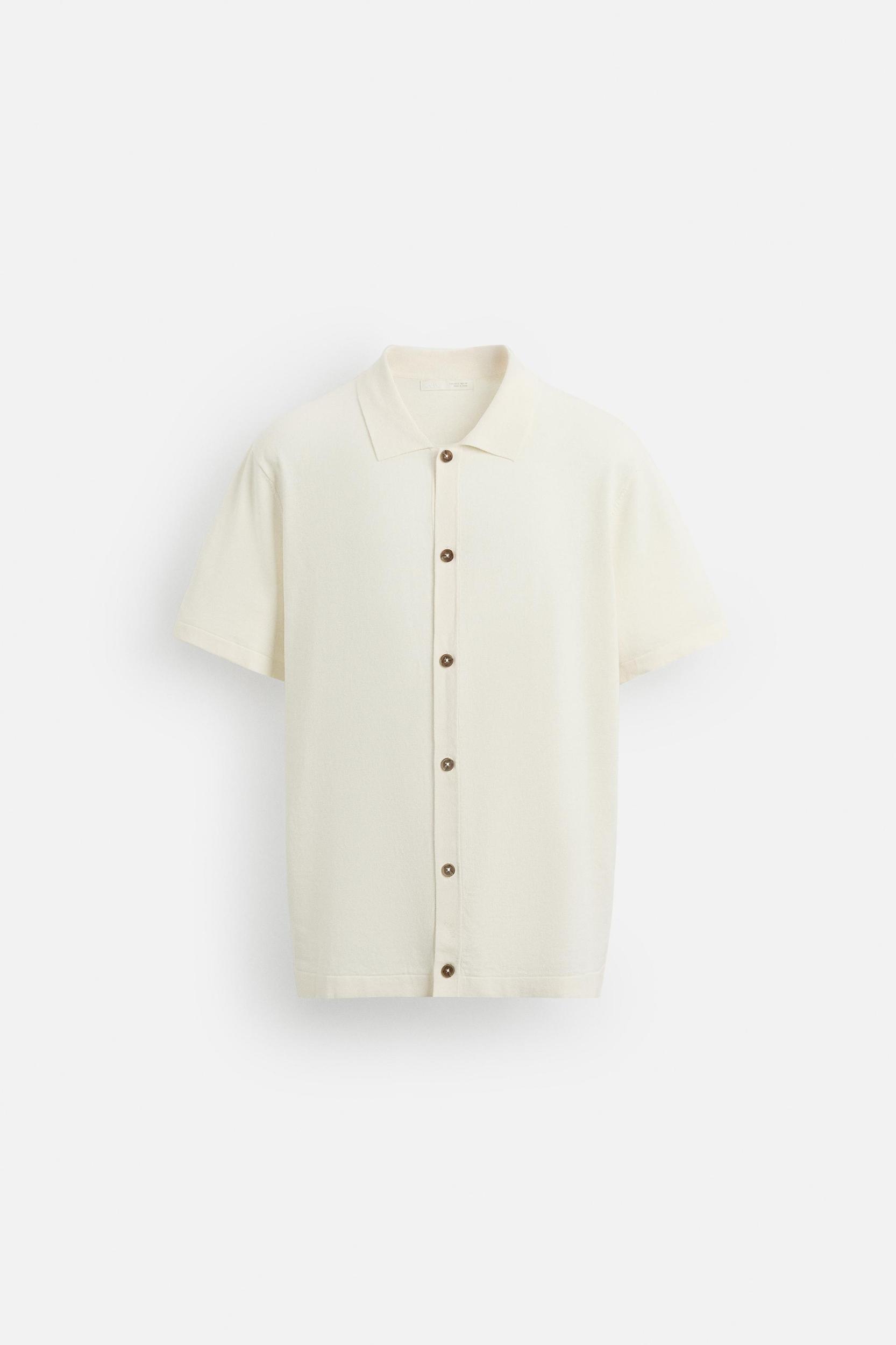 REGULAR FIT KNIT SHIRT Product Image