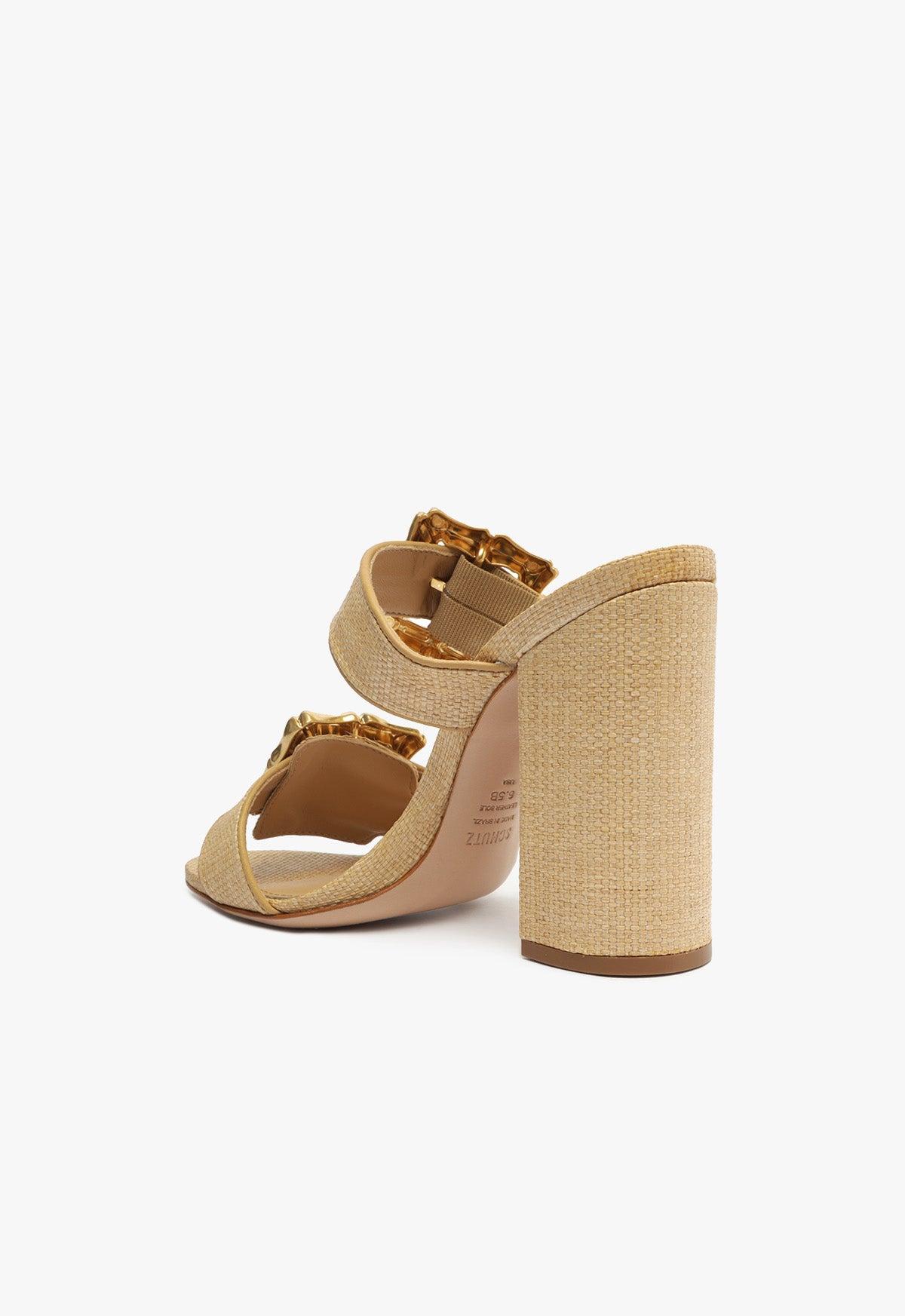 Enola Natural  Leather Sandal Female Product Image