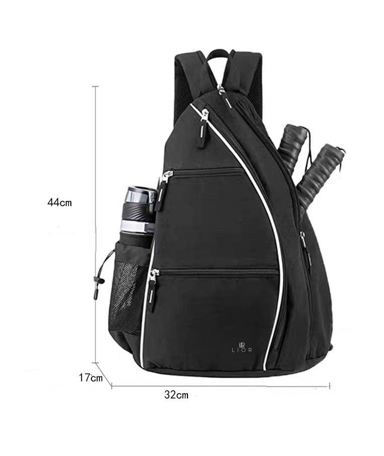 Lior Adjustable Crossbody Sling Bag Pickleball Backpack Product Image
