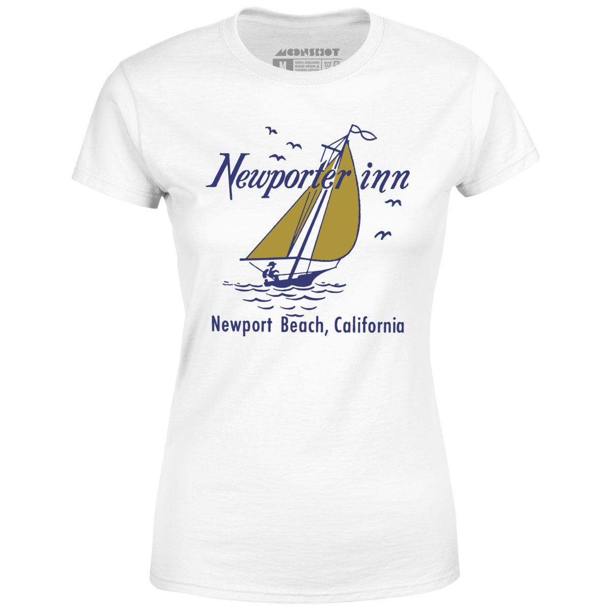The Newporter Inn v2 - Newport Beach, CA - Vintage Hotel - Women's T-Shirt Female Product Image