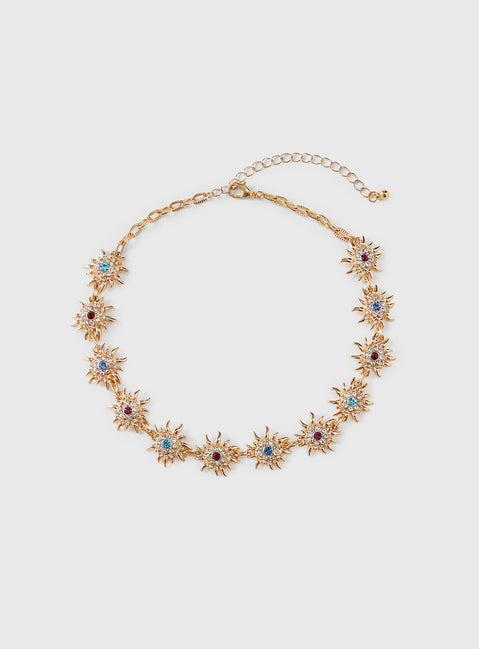 Carlisha Necklace Gold Product Image