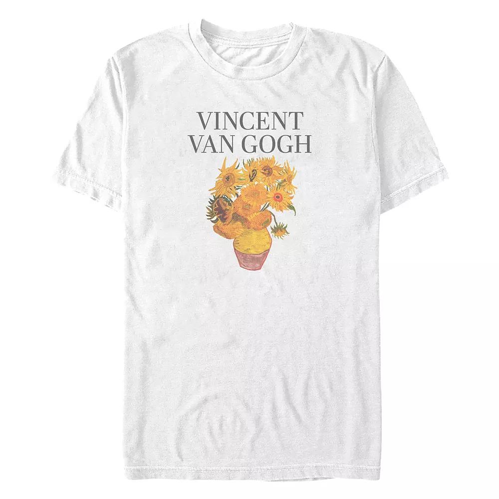 Big & Tall Vincent Van Gogh Sunflowers Graphic Tee, Men's,  Product Image