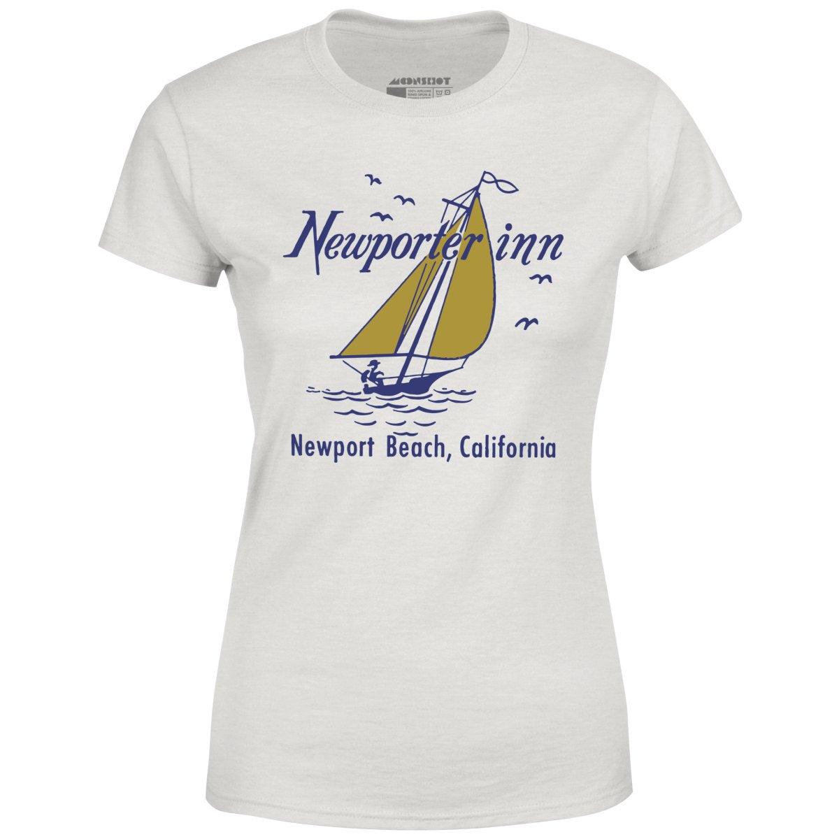 The Newporter Inn v2 - Newport Beach, CA - Vintage Hotel - Women's T-Shirt Female Product Image