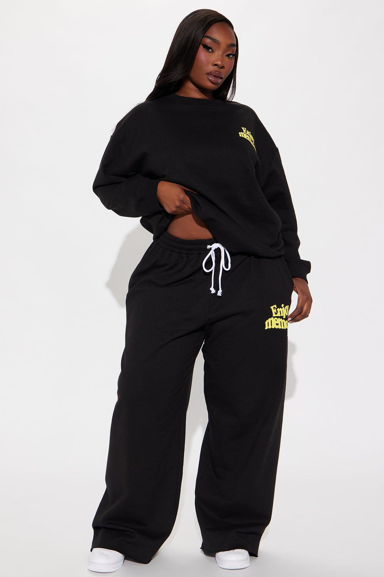 If You're Ready This Sweatshirt - Black/Yellow Product Image