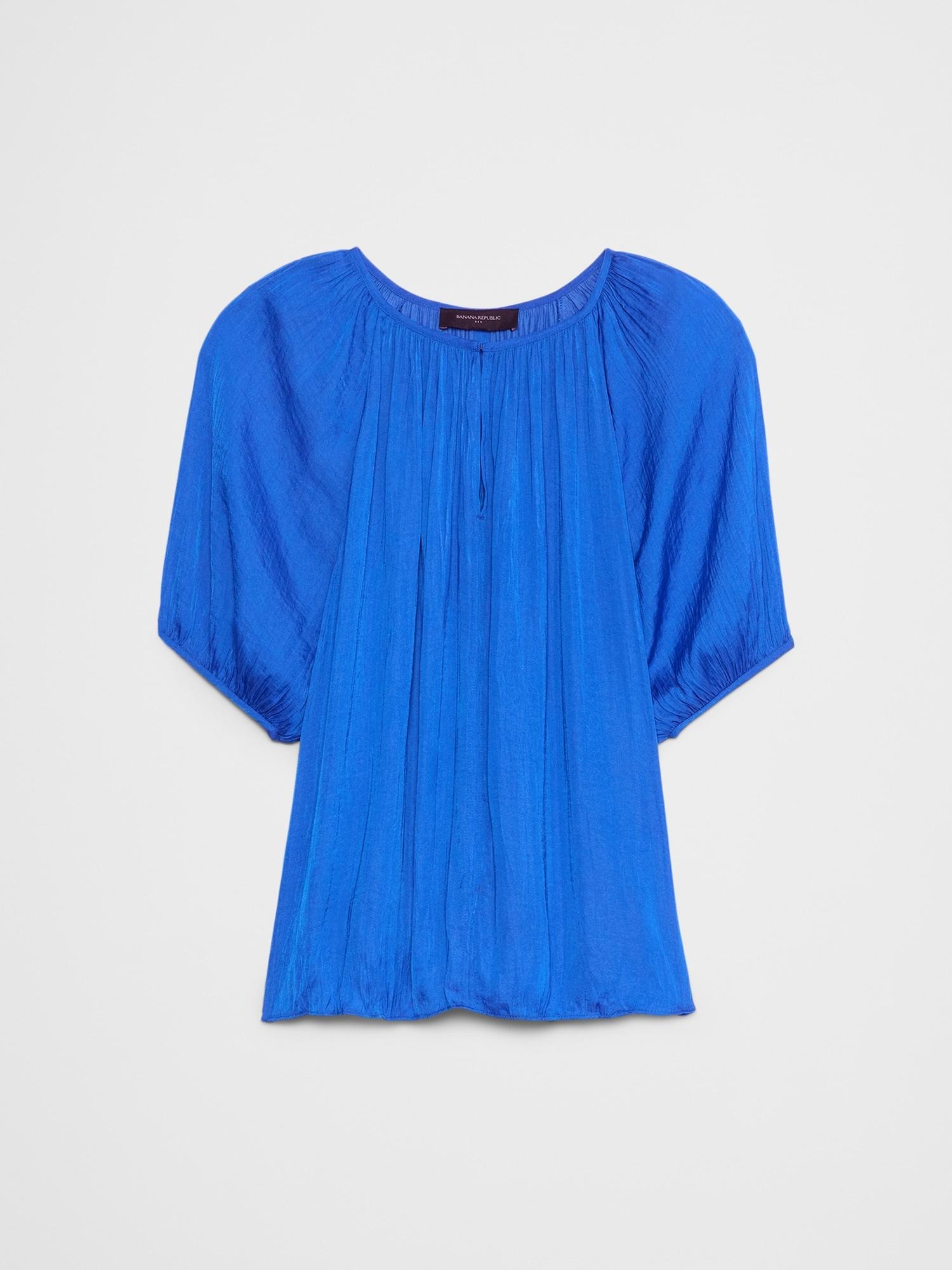 Crushed Pleated Top Product Image