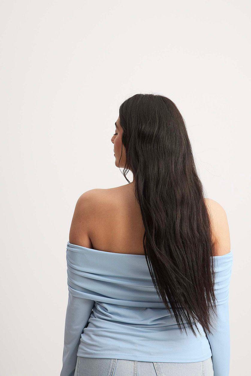 Off Shoulder Jersey Top Product Image