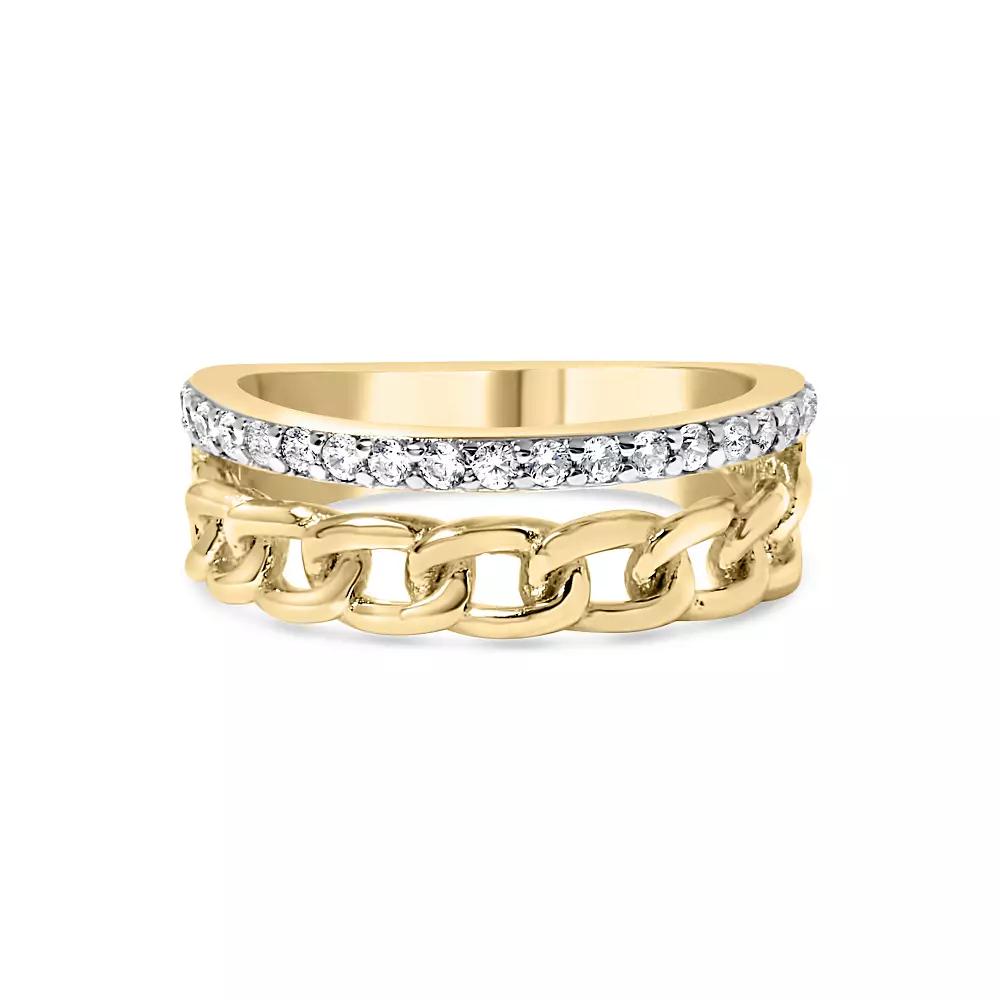 Haus of Brilliance 10k Gold 1/5 Carat T.W. Diamond Band Ring, Women's, Size: 9 Product Image