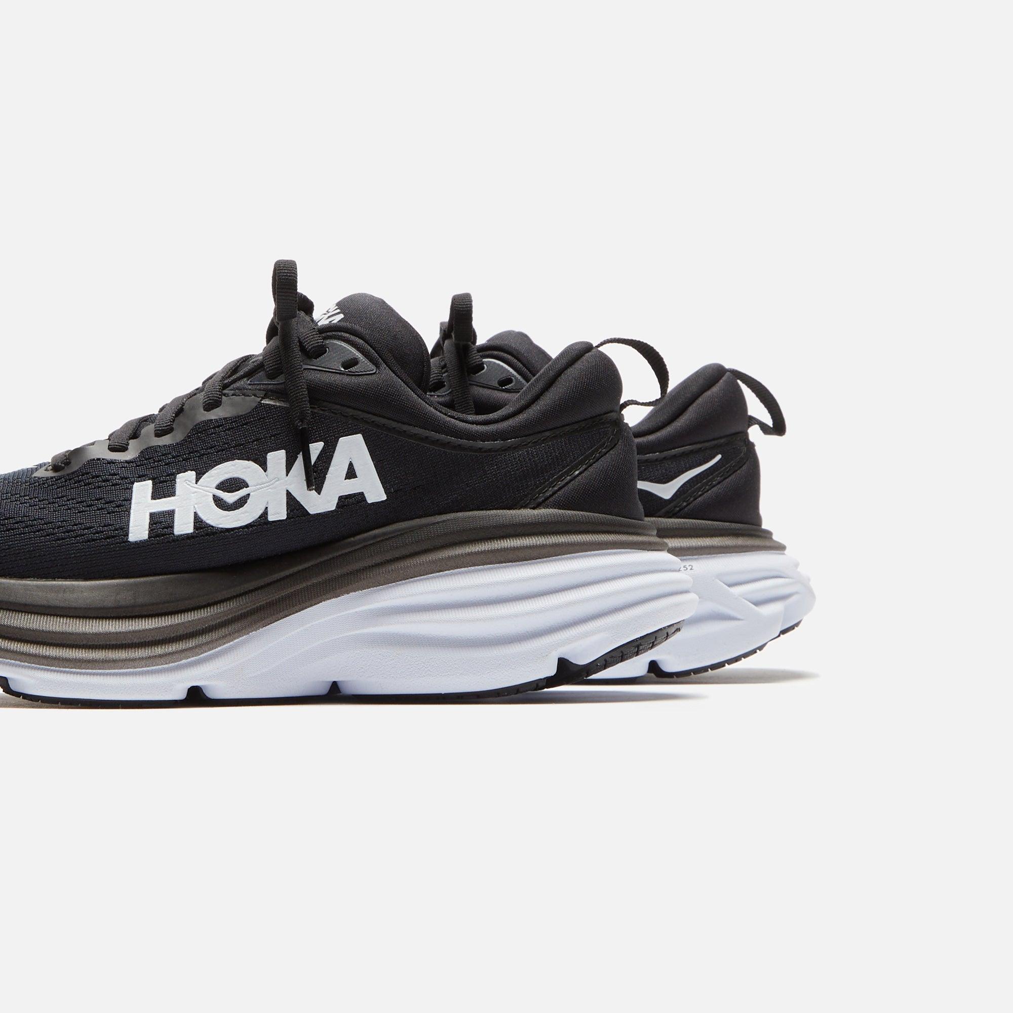 HOKA WMNS Bondi 8 - Black / White Female Product Image