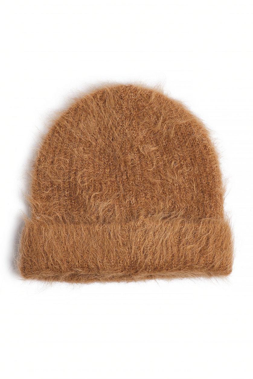Alpaca Blend Hairy Beanie Product Image