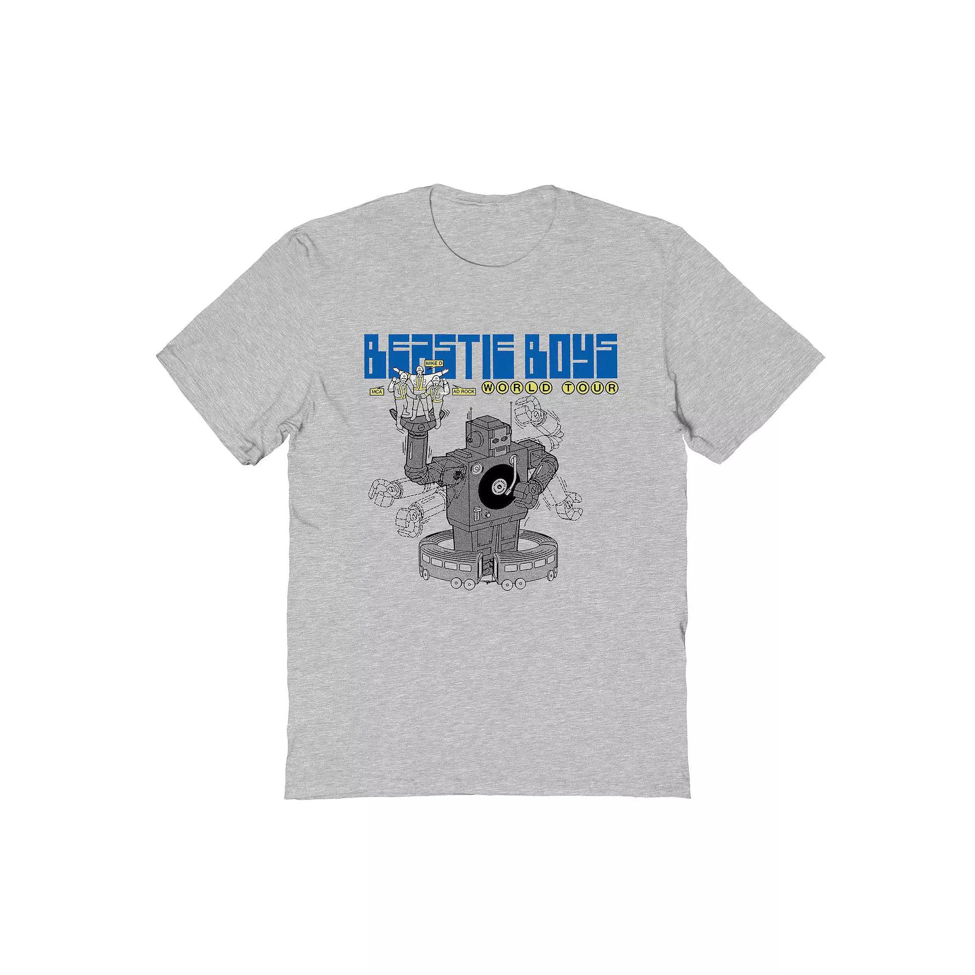 Men's Beastie Boys BB World Tour Bot Graphic Tee, Adult Unisex,  Product Image