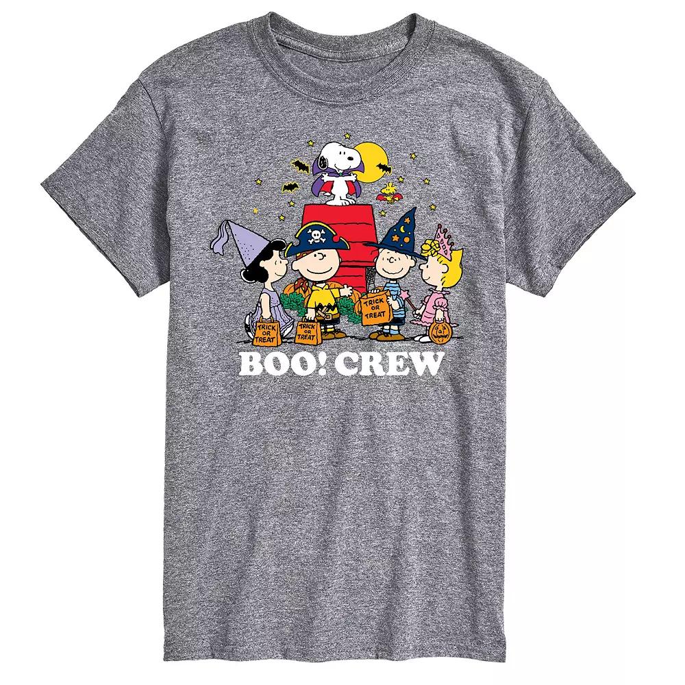 Big & Tall Peanuts Boo Crew Tee, Men's,  Product Image