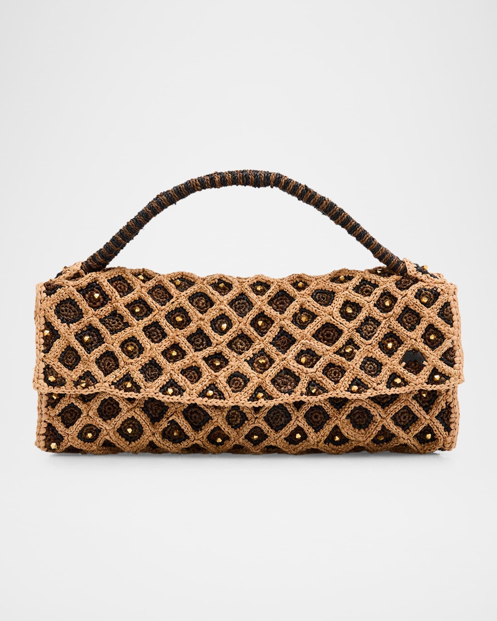 Vakona Woven Clutch Bag Product Image