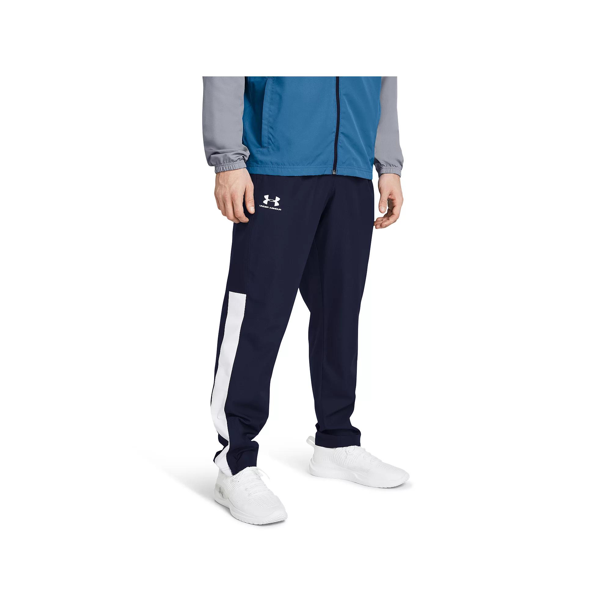 Men's Under Armour Vital Woven Pants, Size: Small, Black Navy Product Image