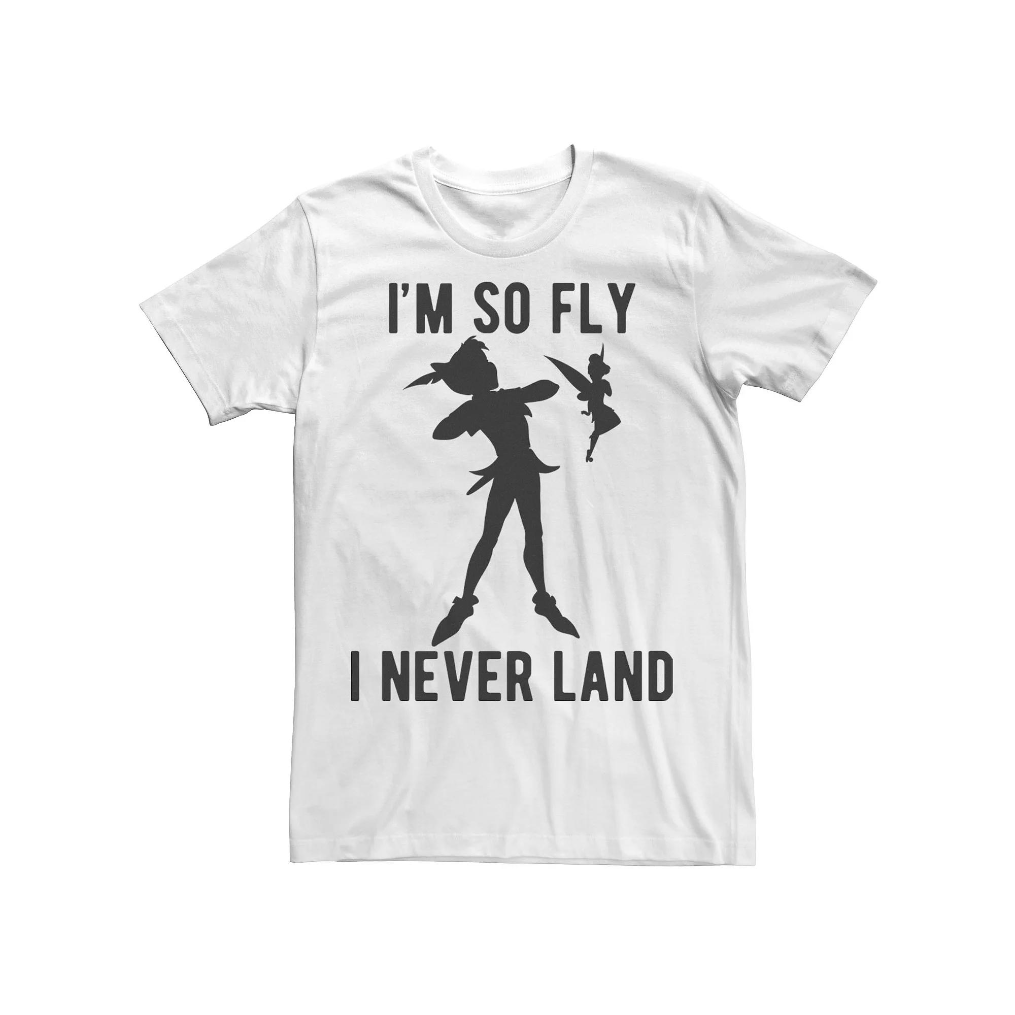 Men's Disney's Peter Pan I'm So Fly I Never Land Tee,  Product Image