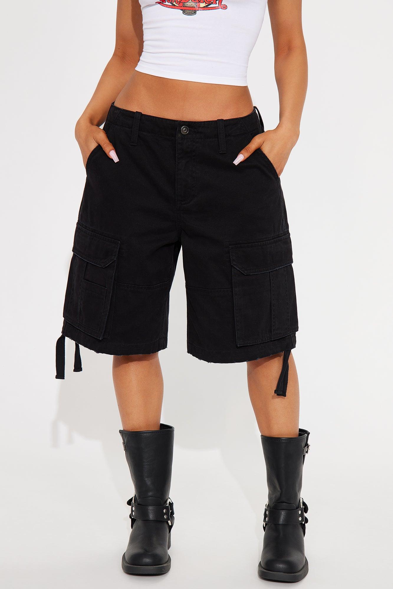 Onto Something Bermuda Short - Black Product Image