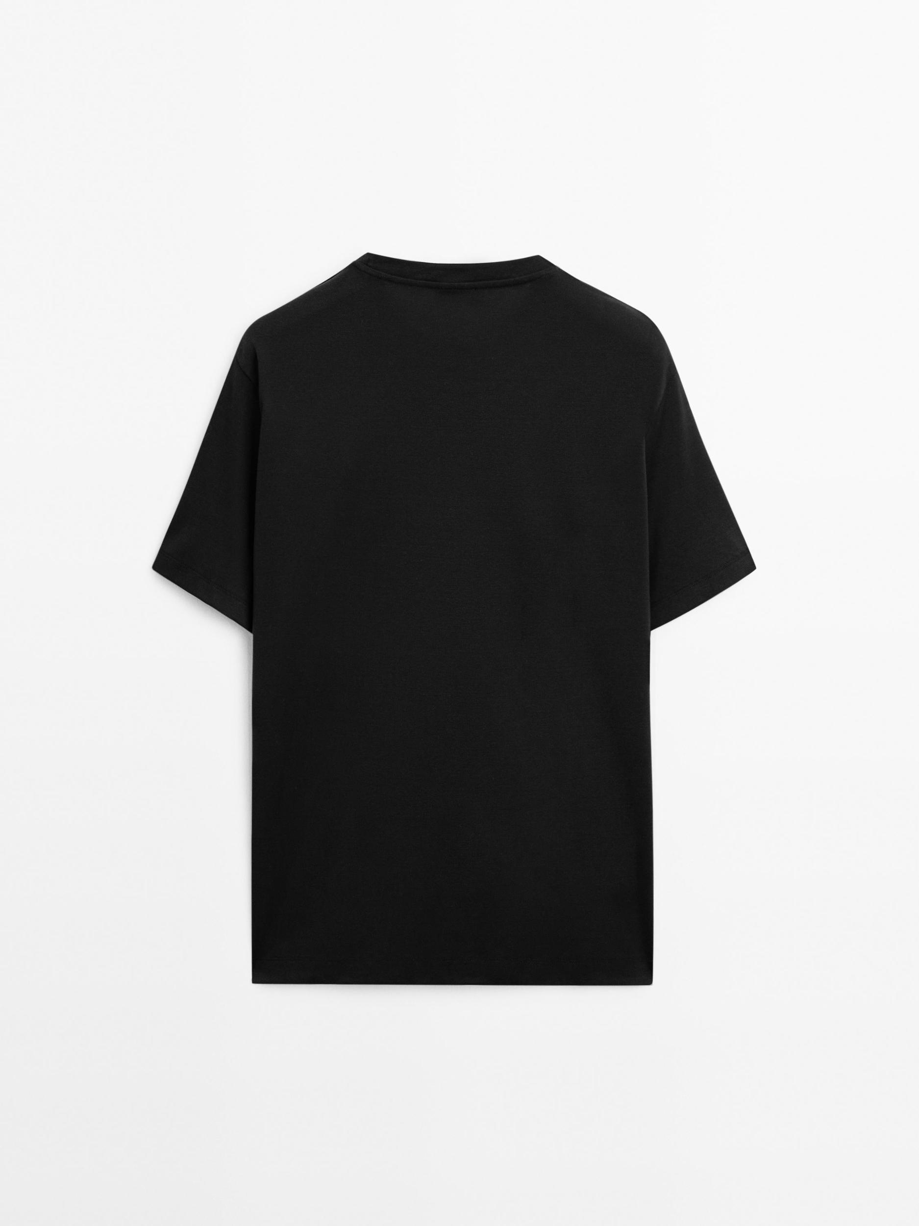 100% mercerised cotton T-shirt Product Image