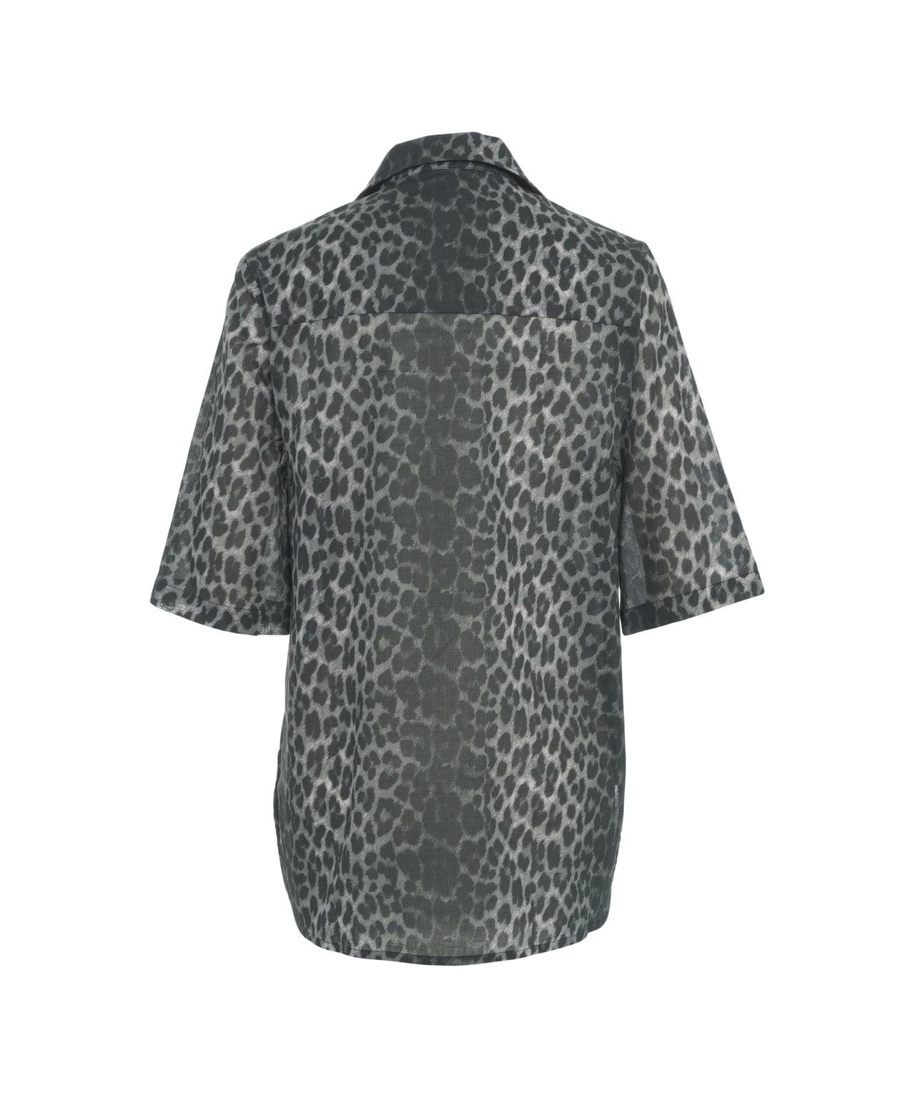 Blouse with animal print 'Solumon' Product Image