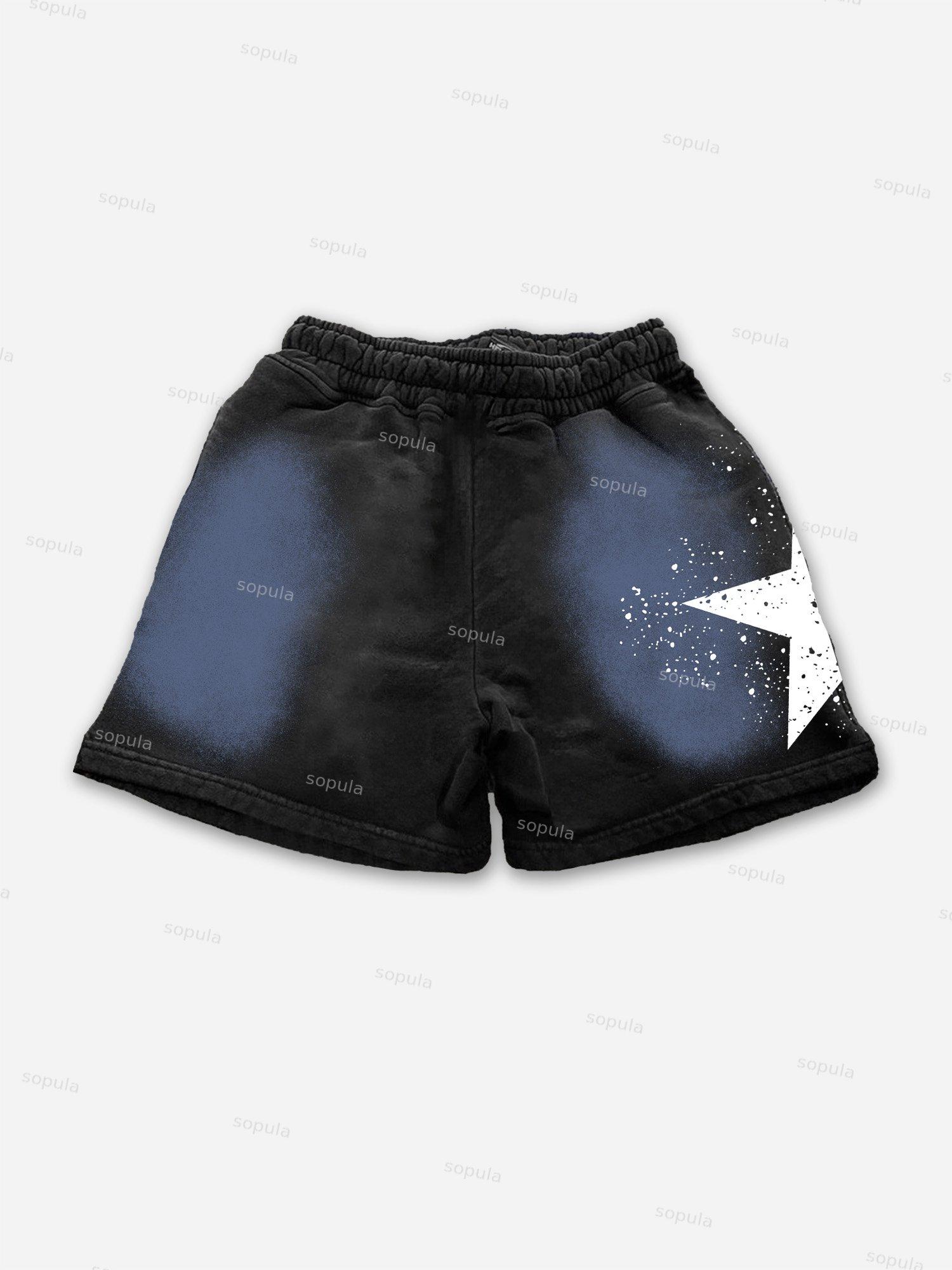 Sopula Star Graphic Fashion Shorts Product Image