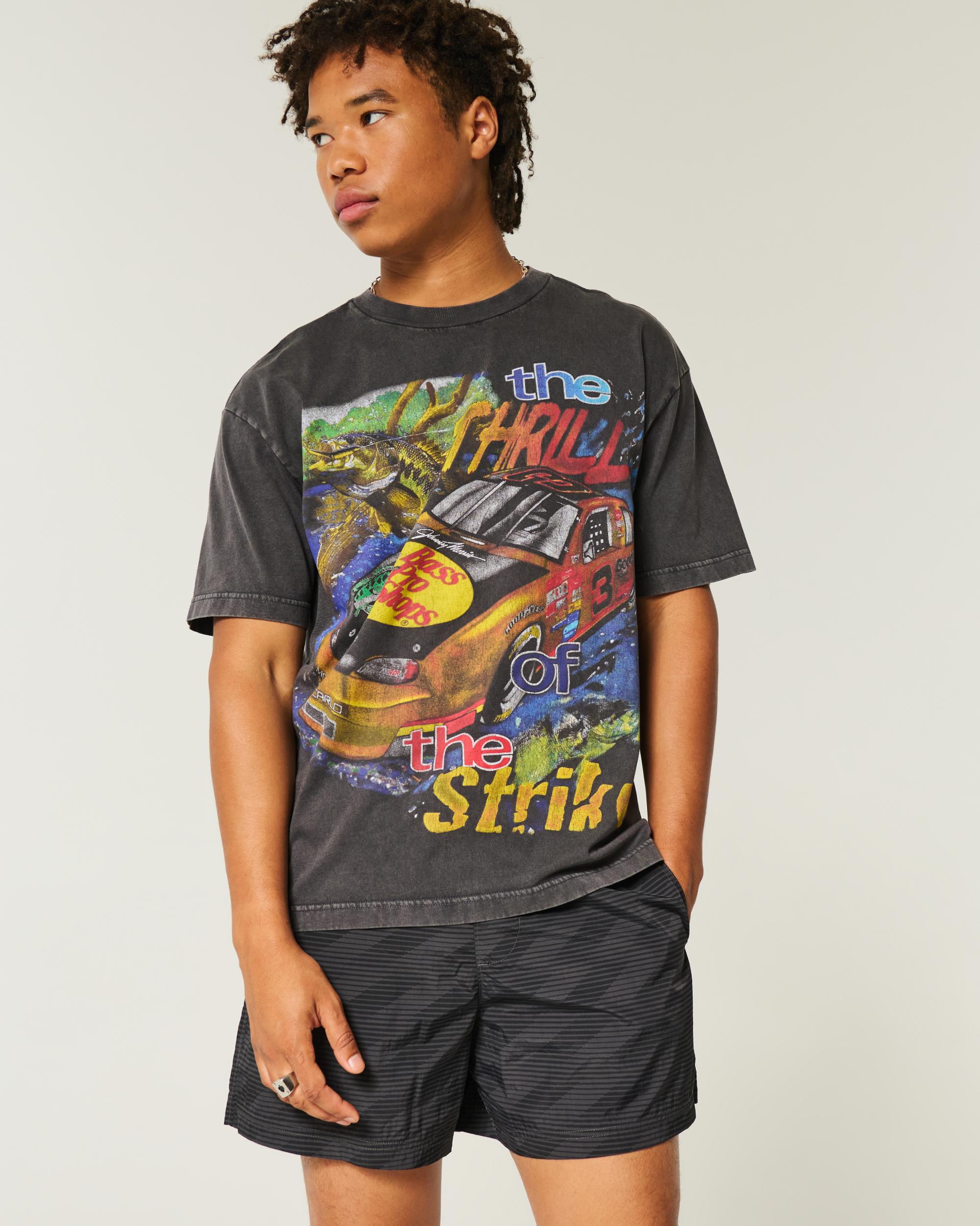 Mid-Thigh Baggy Soccer Shorts Product Image