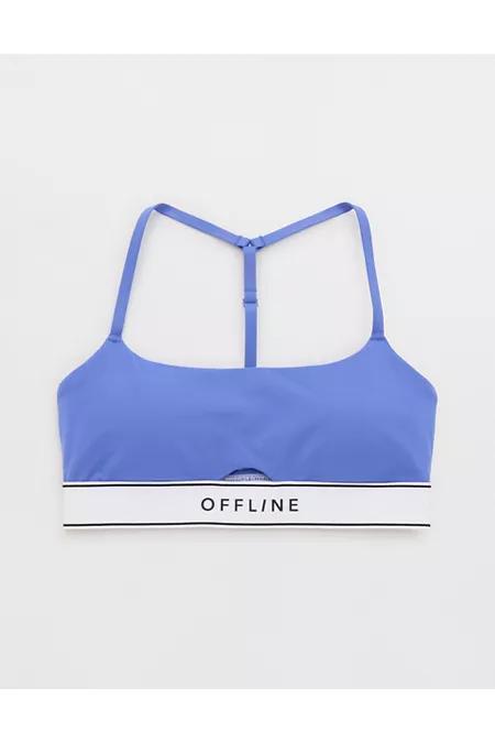 OFFLINE By Aerie The Hugger Logo Elastic Sports Bra Women's Product Image