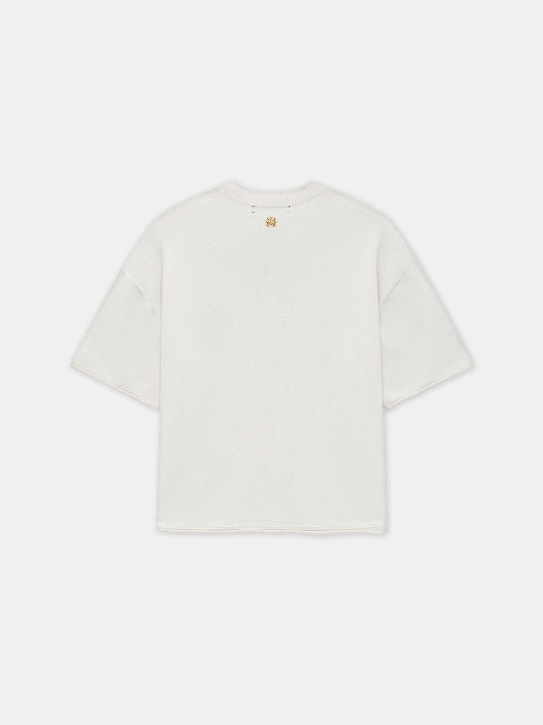 MA MUSIC NOTE OVERSIZED TEE - Alabaster Product Image