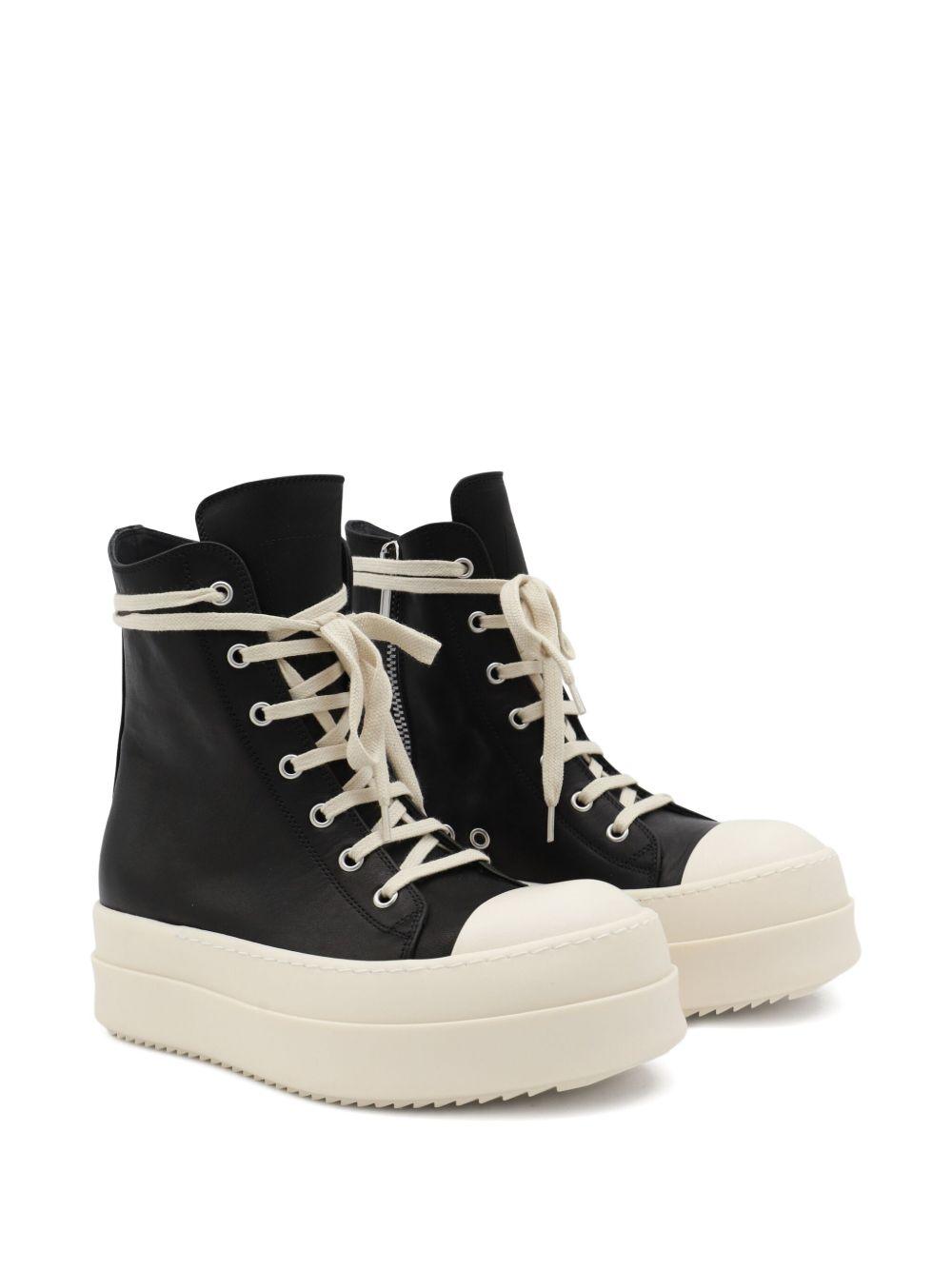 lace-up platform sneakers Product Image