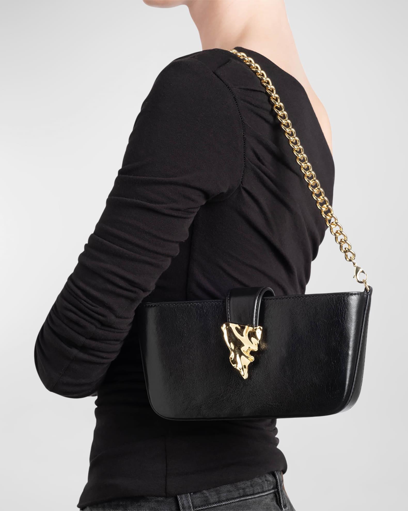 The Crumple Convertible Leather Crossbody Bag Product Image