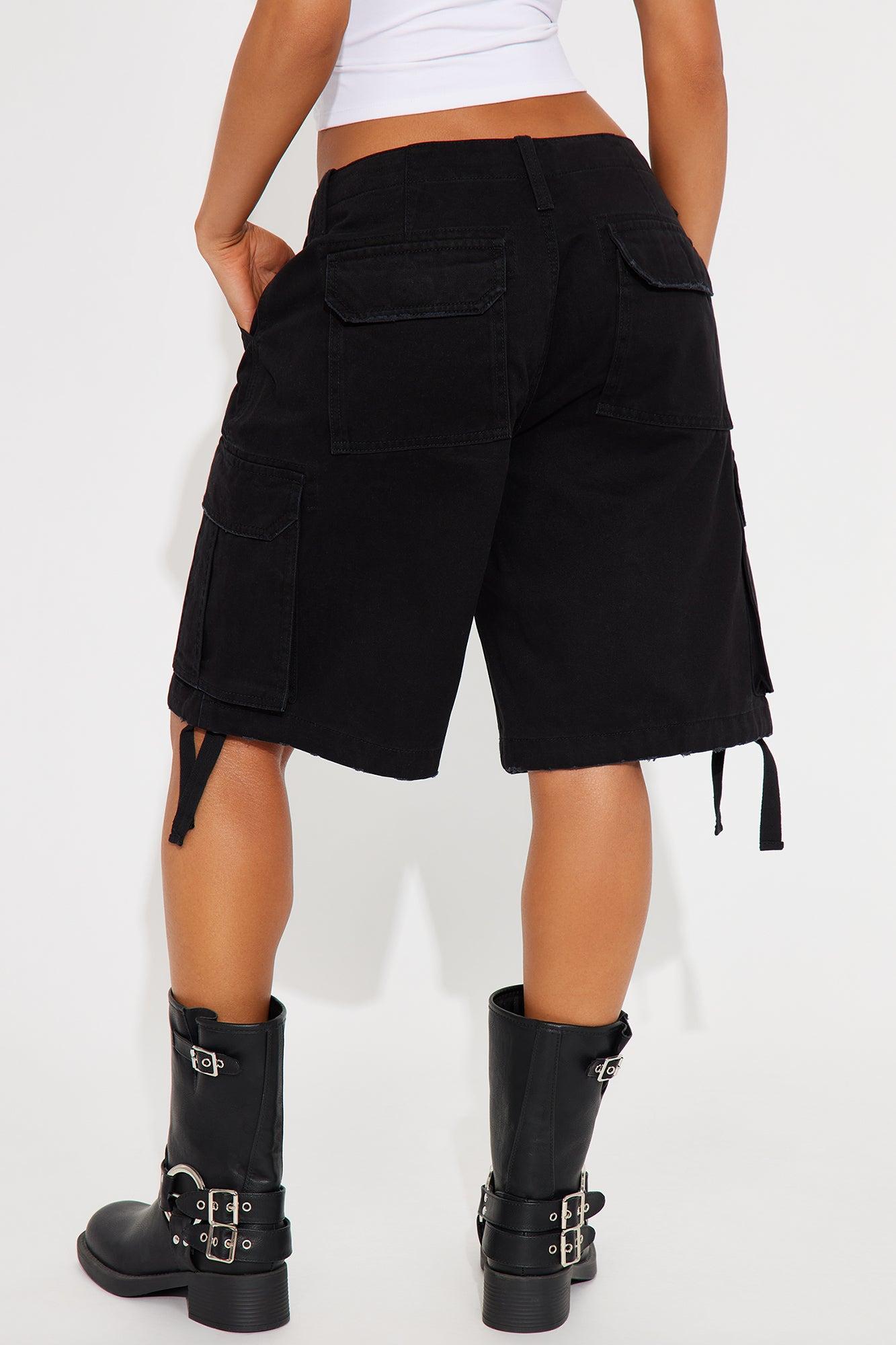 Onto Something Bermuda Short - Black Product Image