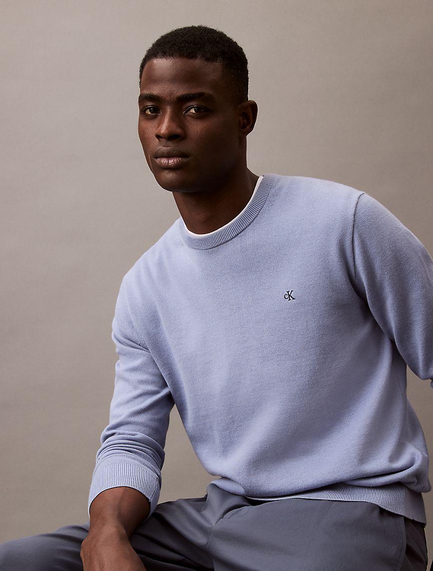 Smooth Cotton Sweater Product Image