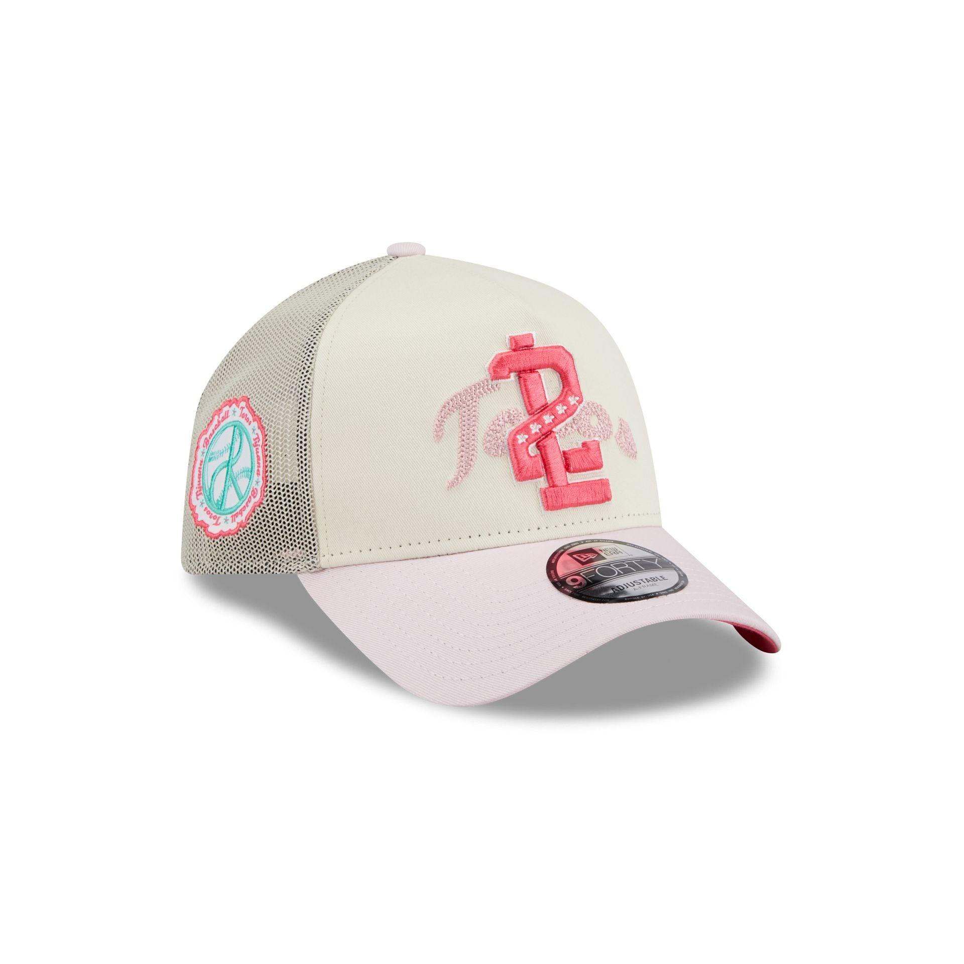Tecolotes de los Dos Laredos Stacked Wordmark 9FORTY A-Frame Snapback Hat Male Product Image