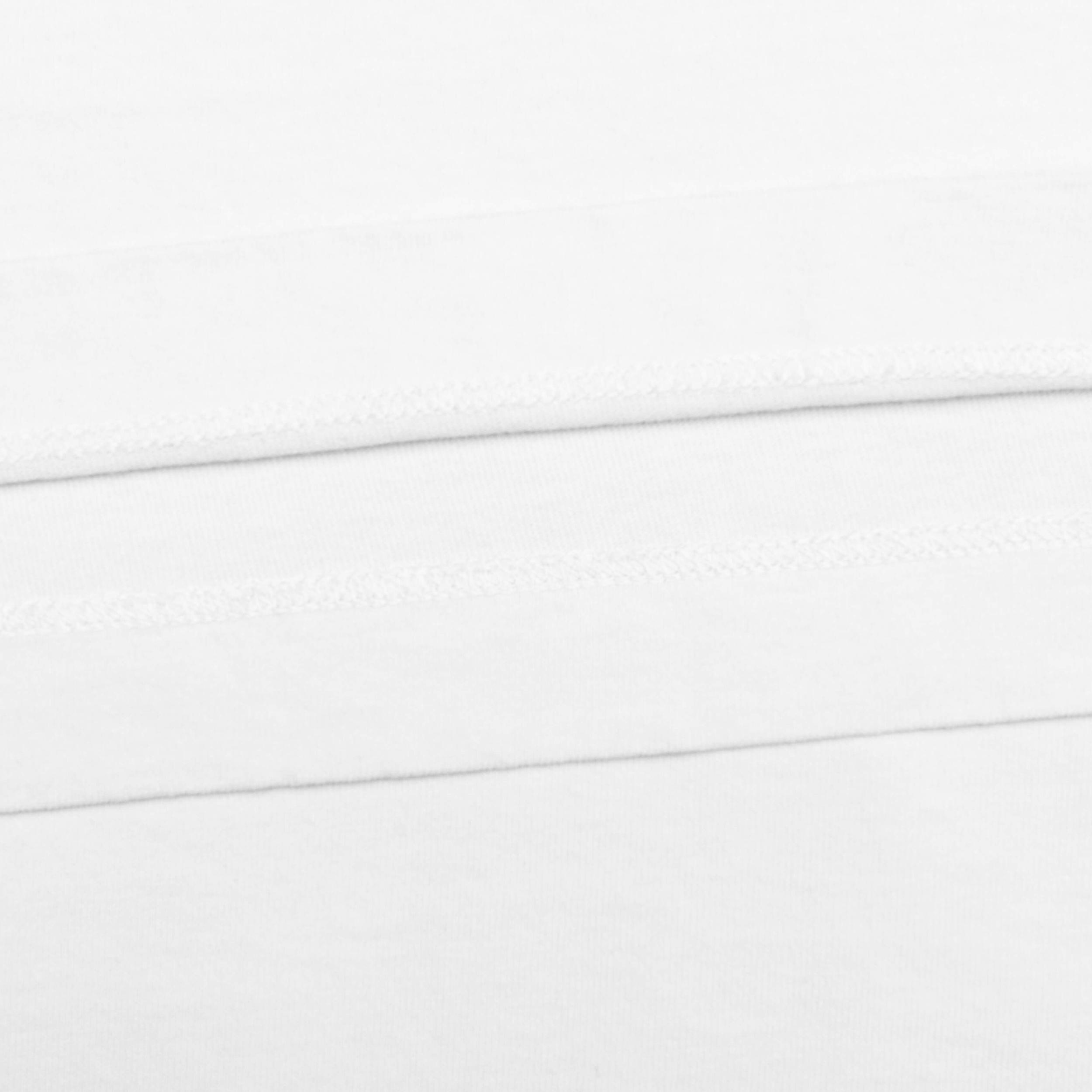 Embroidered Logo T-Shirt - Ecru Male Product Image