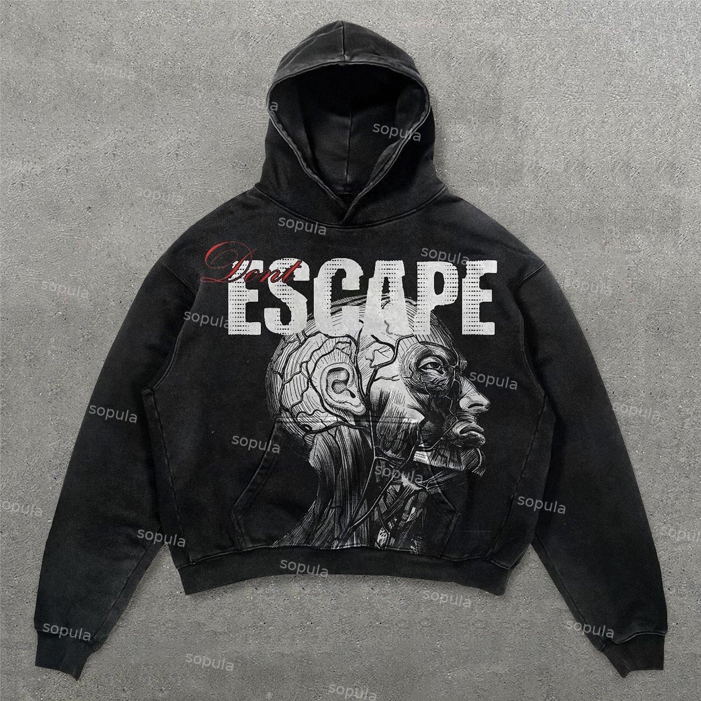 Sopula For God So Loved The World Graphic Washed Hoodie Product Image