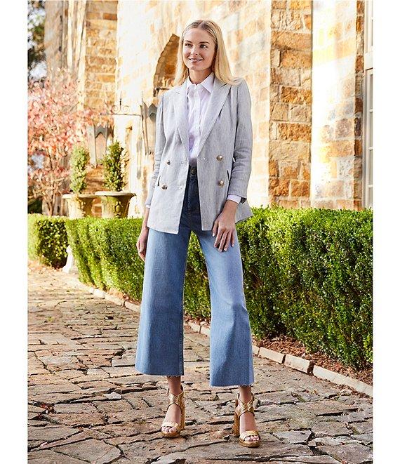 Antonio Melani Alexandra Wide Leg Denim Jeans Product Image