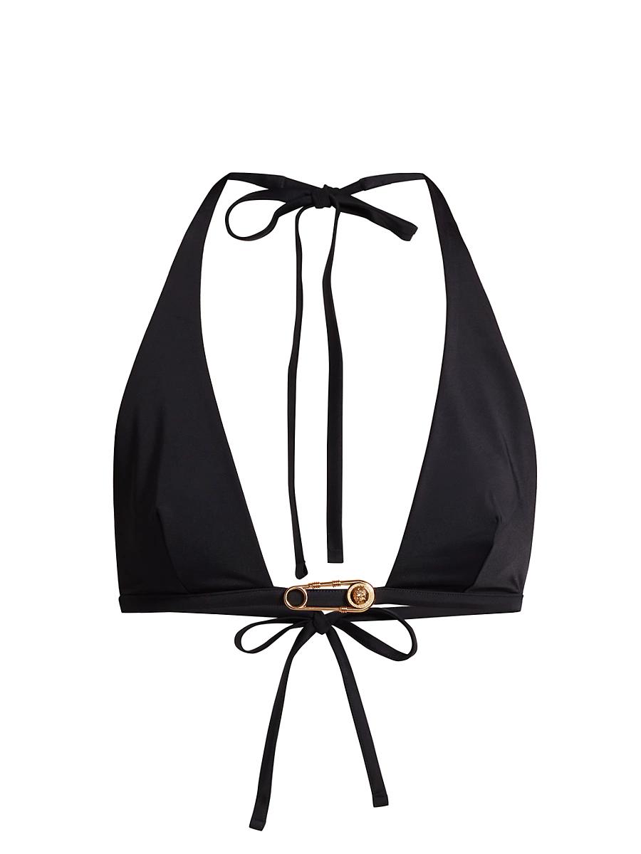 Womens Pin Triangle Bikini Top Product Image