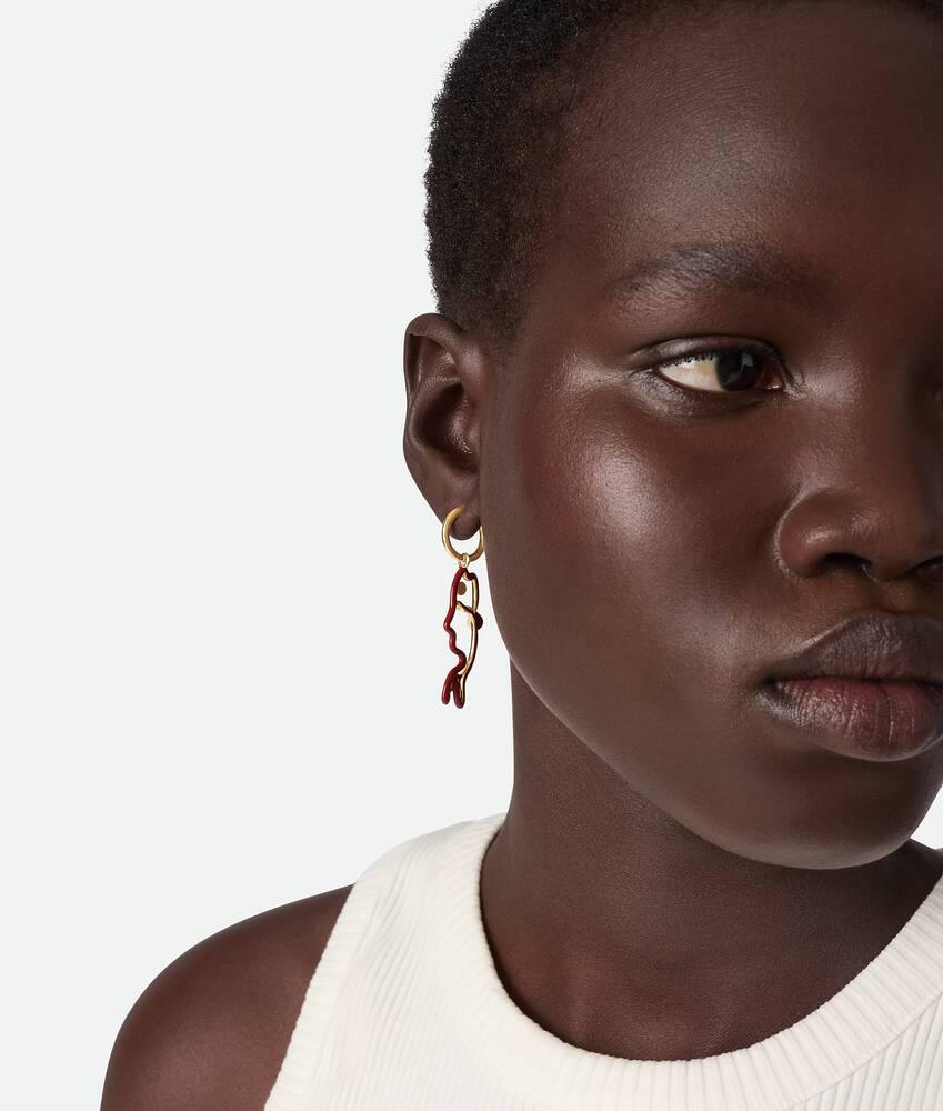 Women's Fish Earrings in Syrup Product Image