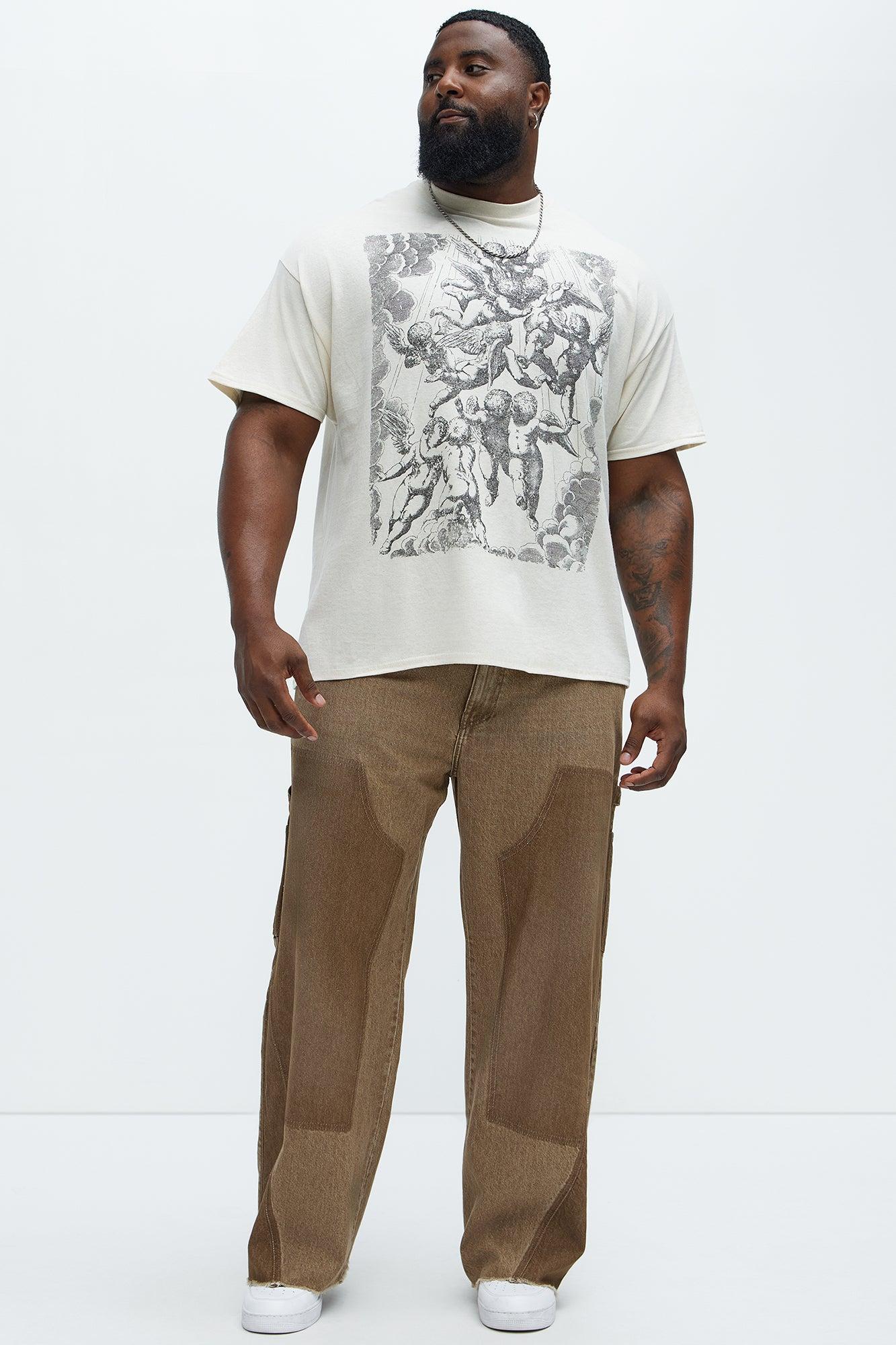 Angels From The Heavens Short Sleeve Tee - Natural Product Image