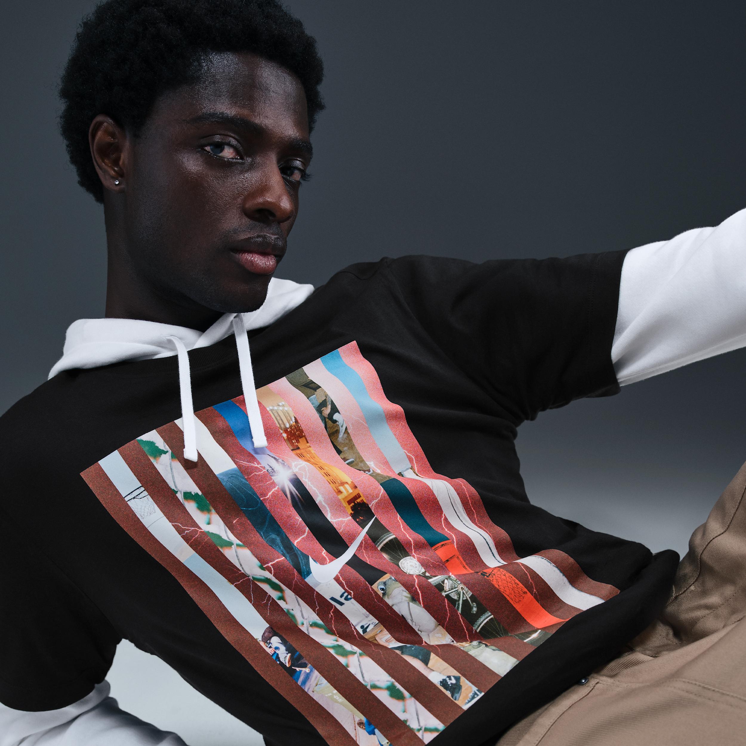 Mens Nike Sportswear T-Shirt | HQ9270-010 Product Image