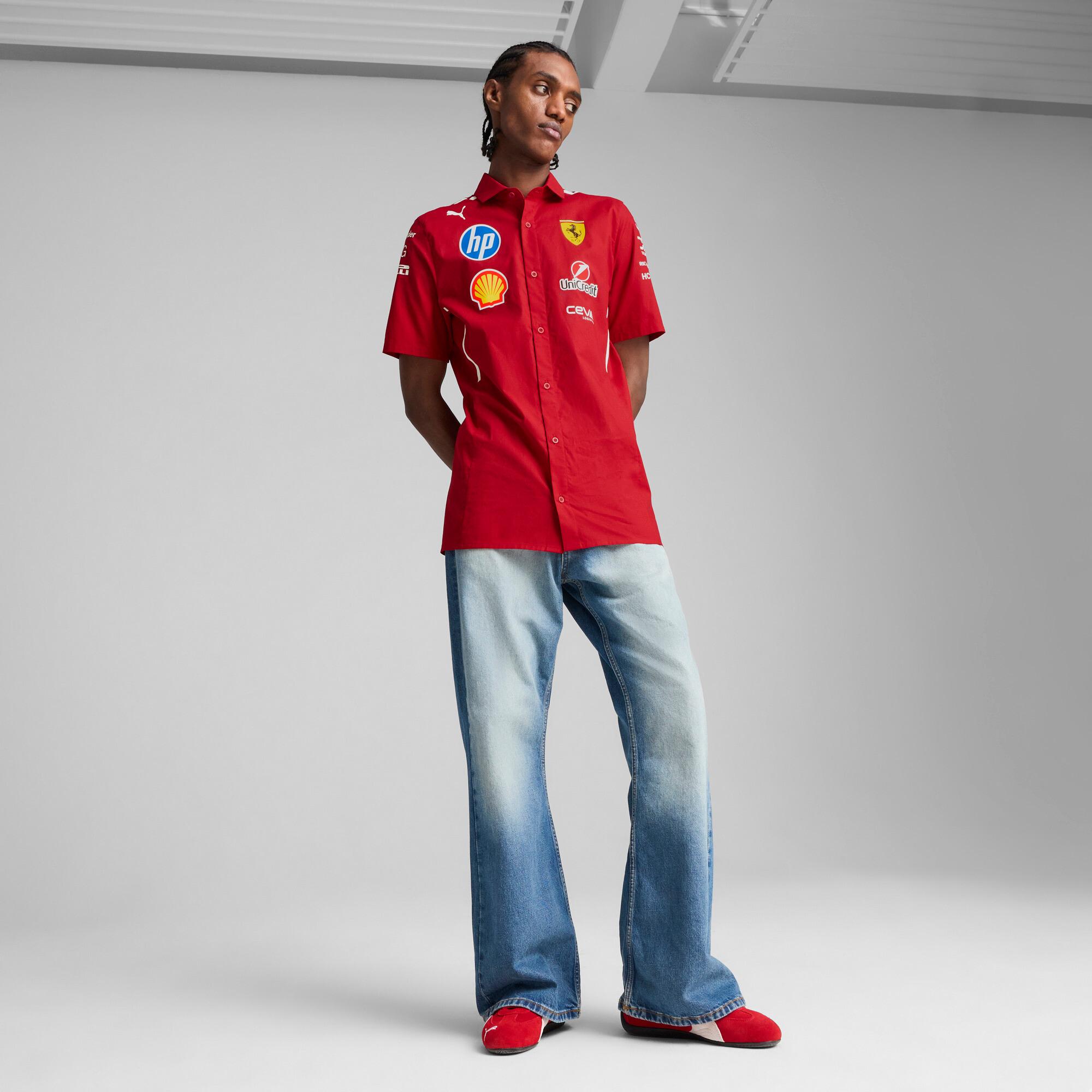 PUMA Scuderia Ferrari 2025 Team Men's Shirt Product Image
