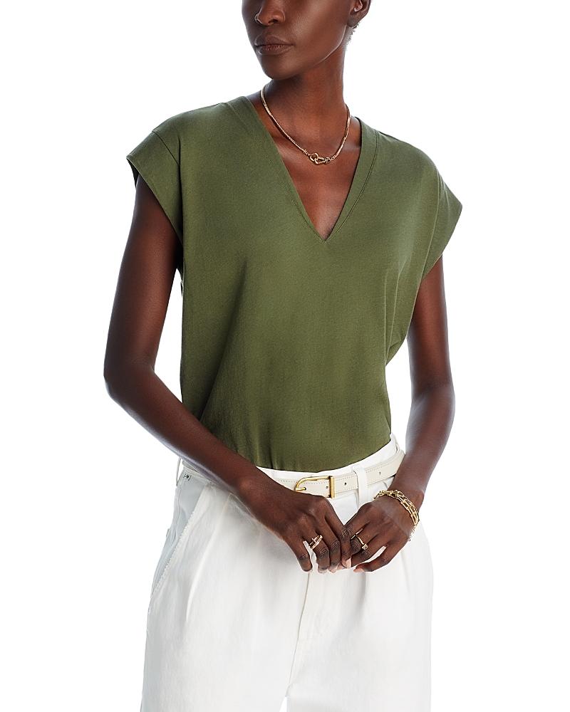Womens Le Mid Rise V-Neck Tee Product Image