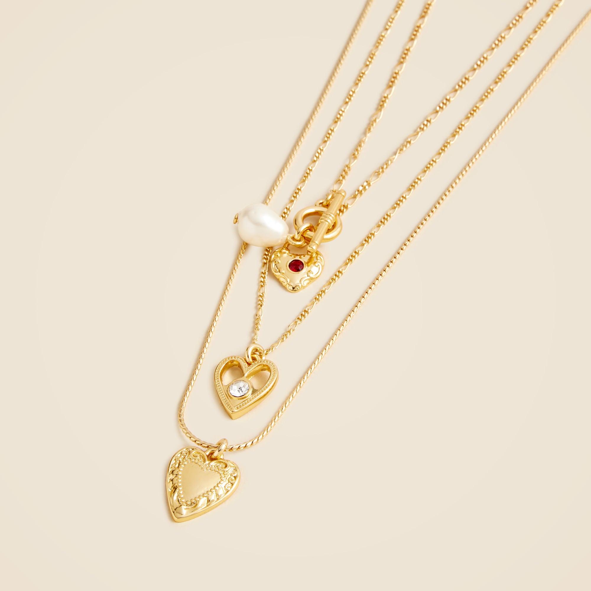 Layered heart necklace Product Image
