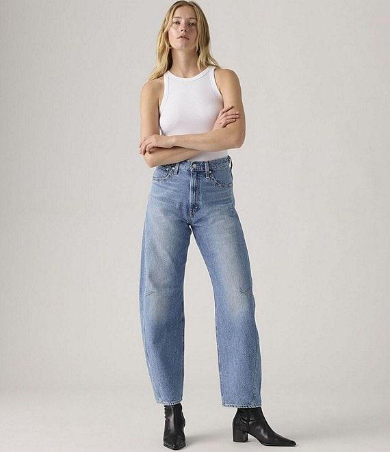 Levi's® Cinched High Rise Barrel Leg Jeans Product Image