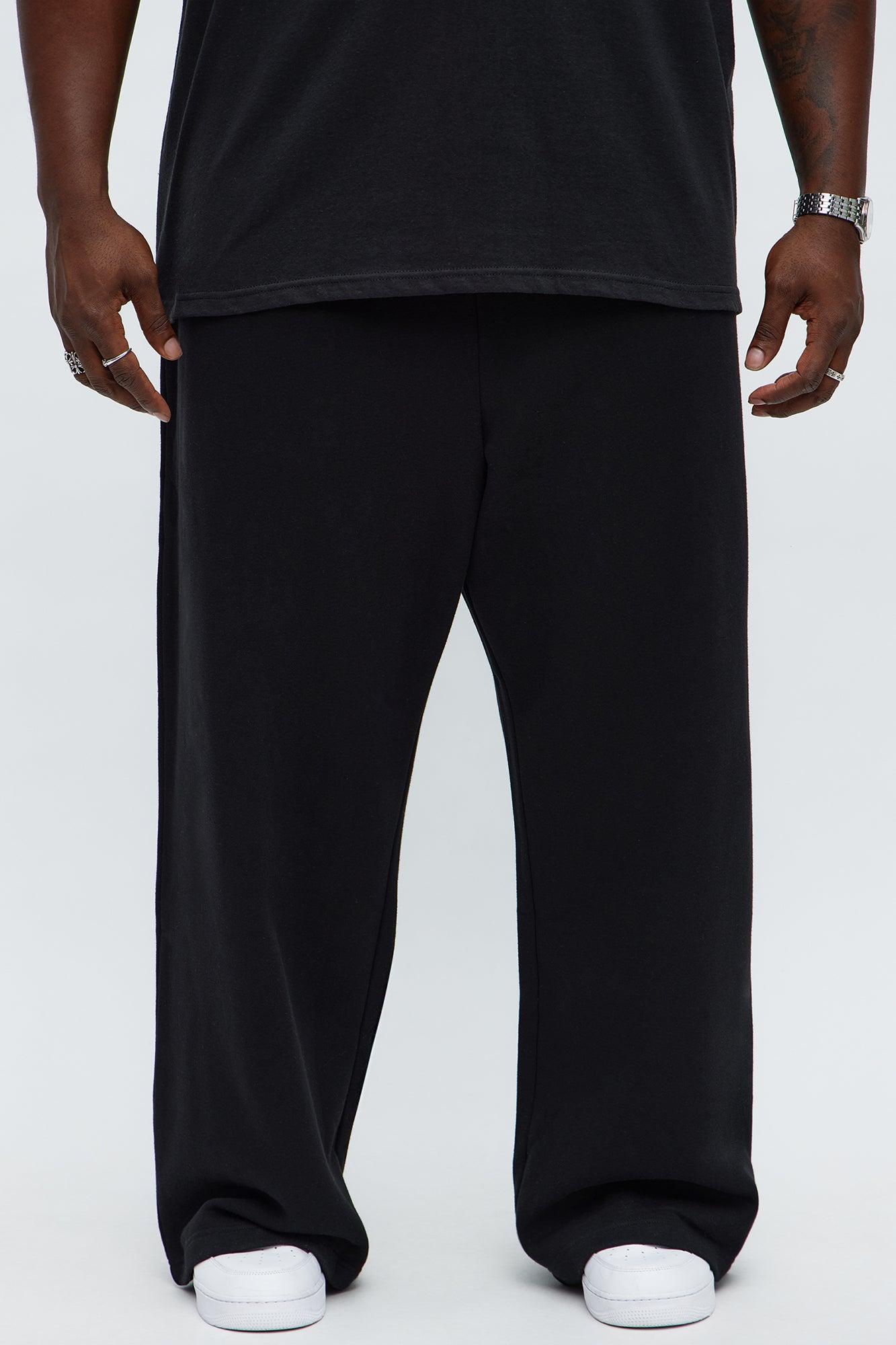 Tyson Baggy Pants - Black Male Product Image