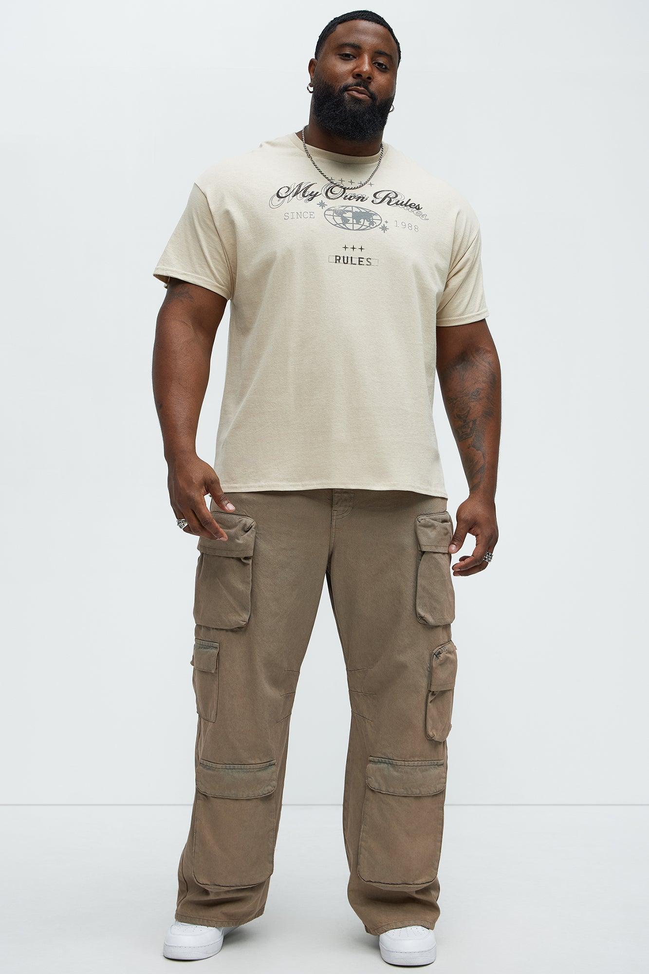 My Own Rules Short Sleeve Tee - Sand Product Image
