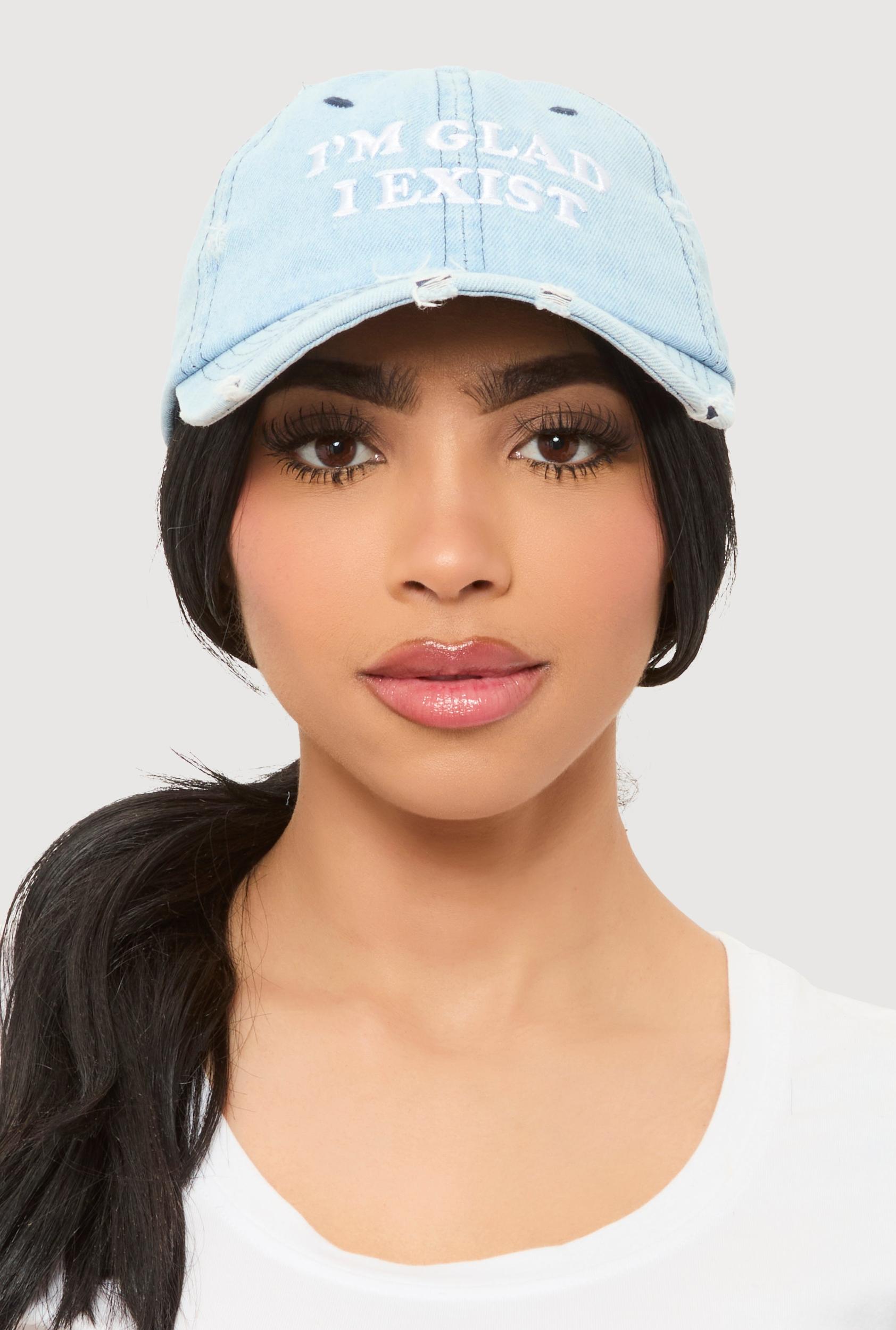 Im Glad I Exist Baseball Cap Female Product Image