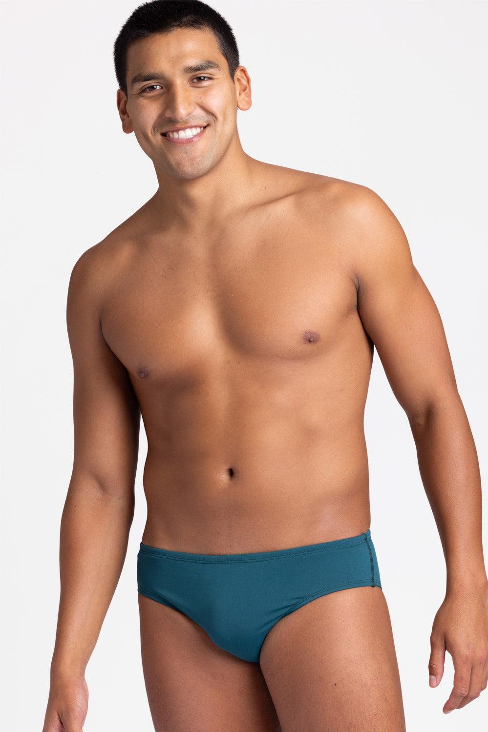 BROLYN Swim Brief - Peacock Male Product Image
