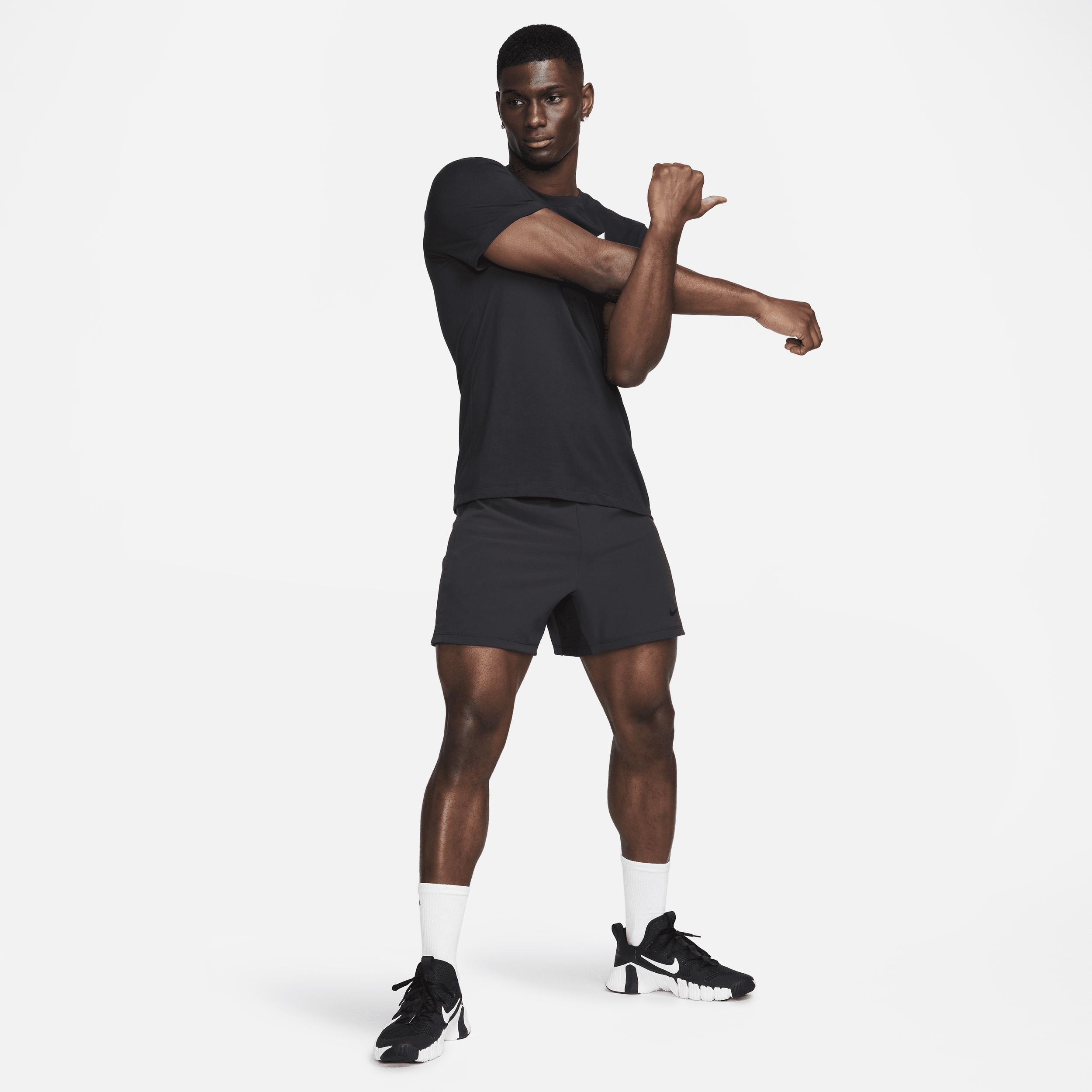 Nike Mens Flex Rep Dri-FIT 5 Unlined Fitness Shorts | FN3002-010 Product Image